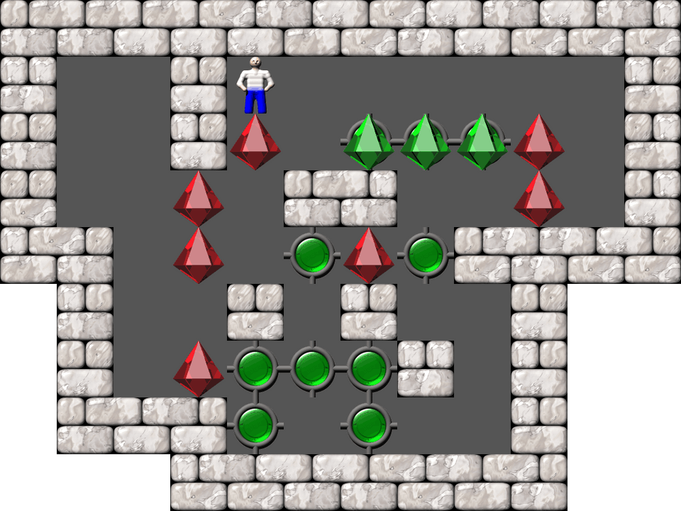 Sokoban Revenge 34 level 18